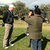 Golf Holiday News, Tunisia Golf Festival, competitor being interviewed